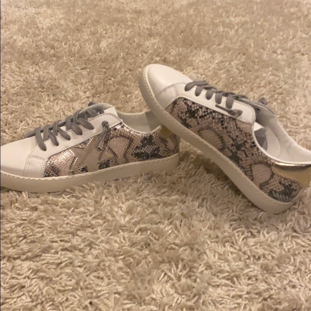 Vintage Havana Betsy Snake & Gold Star Sneakers